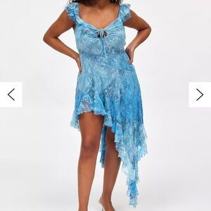 UO Hyacinth Lace Spliced Midi Dress NEVER WORN! XL